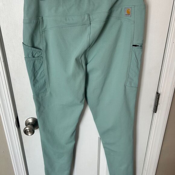Carhartt Women's Force Fitted Lightweight Utility Legging in Blue Surf medium - Picture 5 of 6